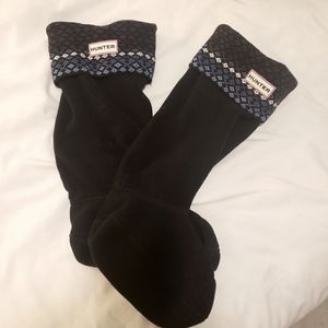 Navy Hunter Tall Boot Socks